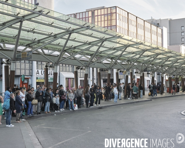 Fontenay-sous-bois  gare routière station  Val de Fontenay 