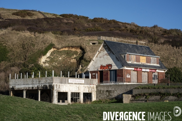 Grande marée sur le littoral en Seine-Maritime