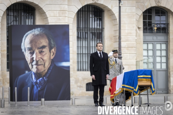 Cérémonie d’hommage à Robert Badinter