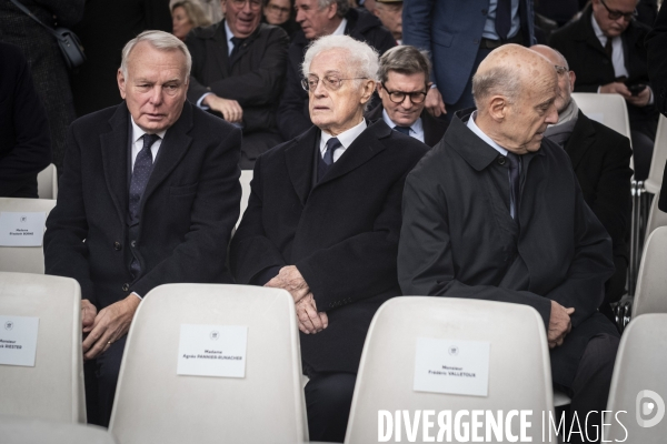 Cérémonie d’hommage à Robert Badinter