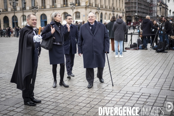 Cérémonie d’hommage à Robert Badinter