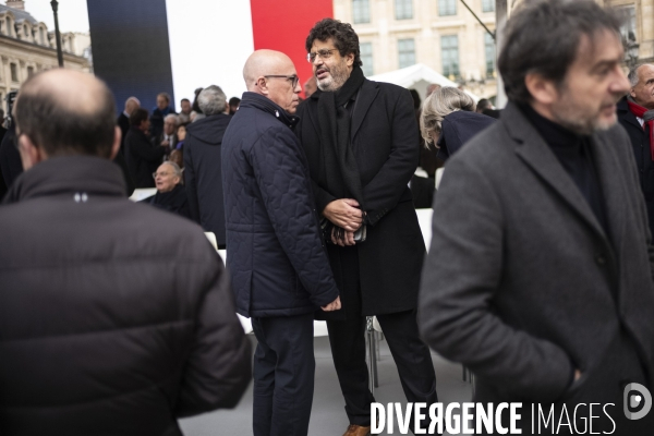 Cérémonie d’hommage à Robert Badinter