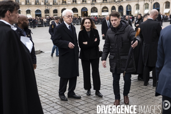 Cérémonie d’hommage à Robert Badinter