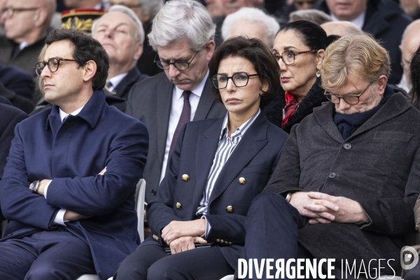 Cérémonie d’hommage à Robert Badinter