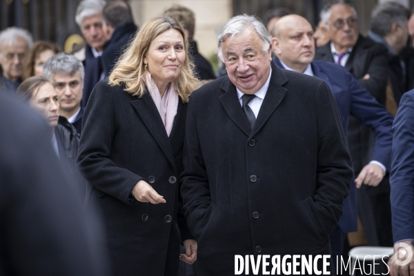Cérémonie d’hommage à Robert Badinter