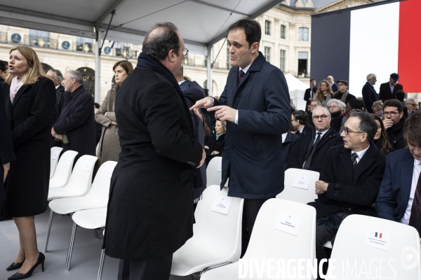 Cérémonie d’hommage à Robert Badinter