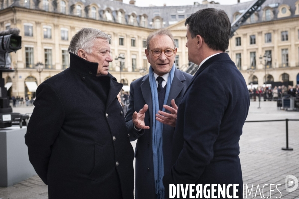 Cérémonie d’hommage à Robert Badinter