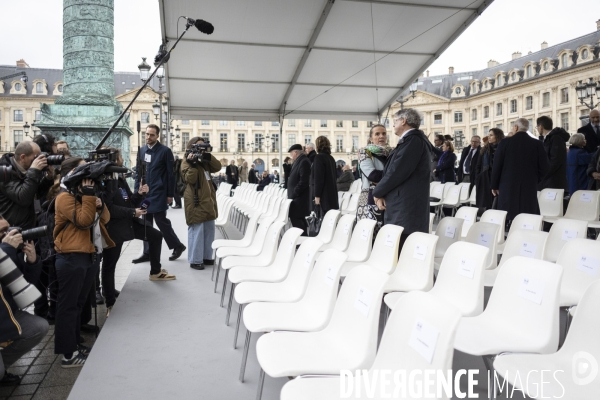 Cérémonie d’hommage à Robert Badinter