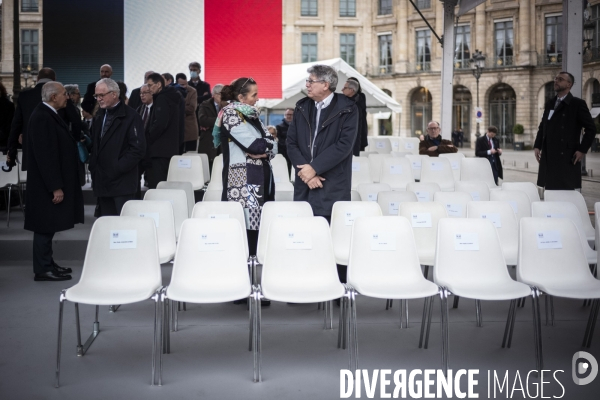 Cérémonie d’hommage à Robert Badinter