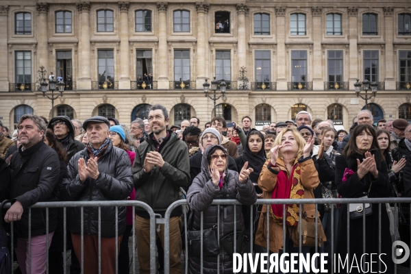 Cérémonie d’hommage à Robert Badinter