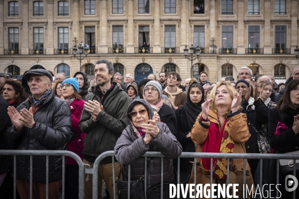Cérémonie d’hommage à Robert Badinter