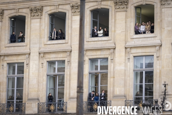 Cérémonie d’hommage à Robert Badinter