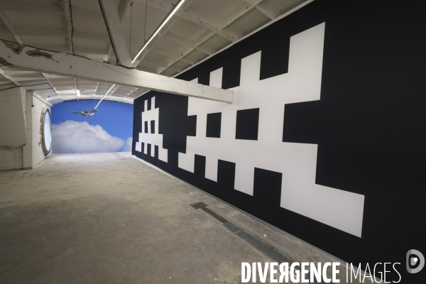 Exposition invader space station a paris