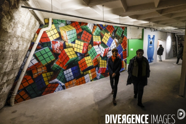 Exposition invader space station a paris