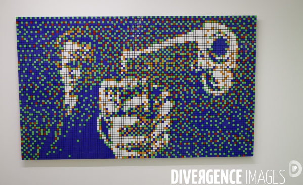 Exposition invader space station a paris