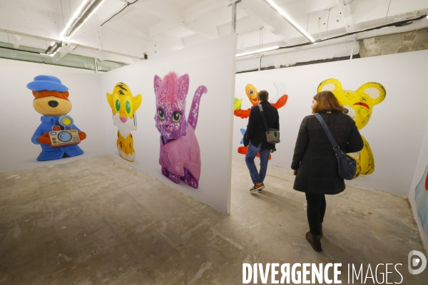 Exposition invader space station a paris