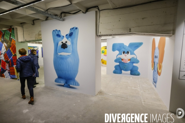 Exposition invader space station a paris