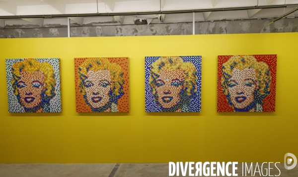 Exposition invader space station a paris