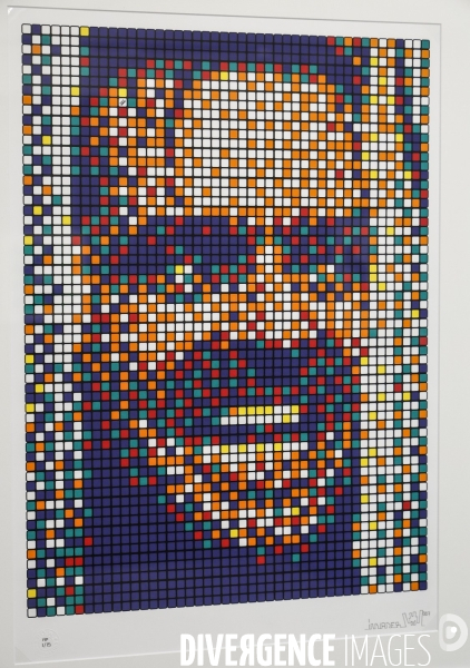 Exposition invader space station a paris