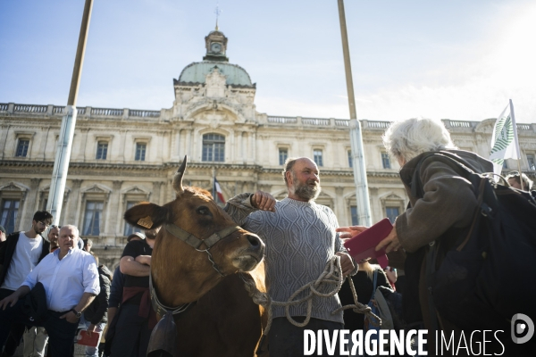 Las agriculteurs bloquent Marseille