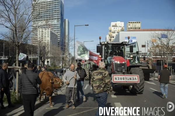 Las agriculteurs bloquent Marseille
