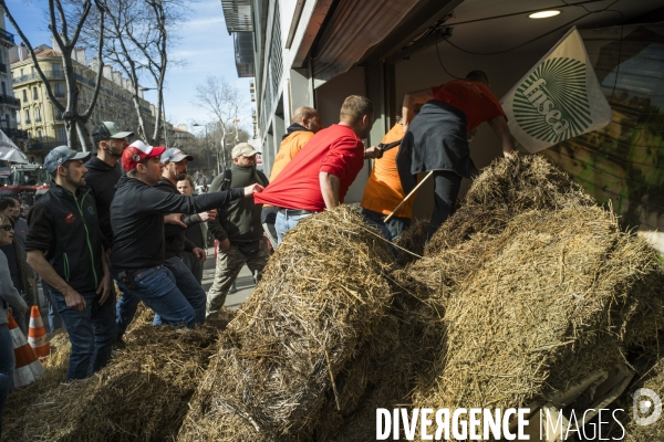 Las agriculteurs bloquent Marseille