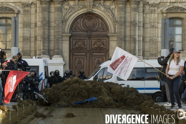 Las agriculteurs bloquent Marseille