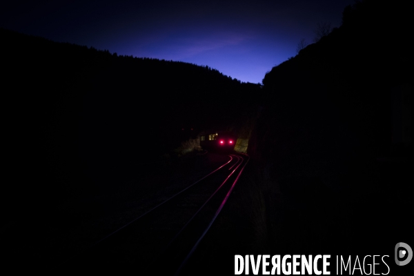Choses Vues 202401. Le Train Jaune, la nuit