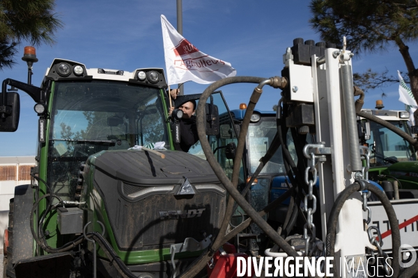 Manifestation des agriculteurs à Marseille