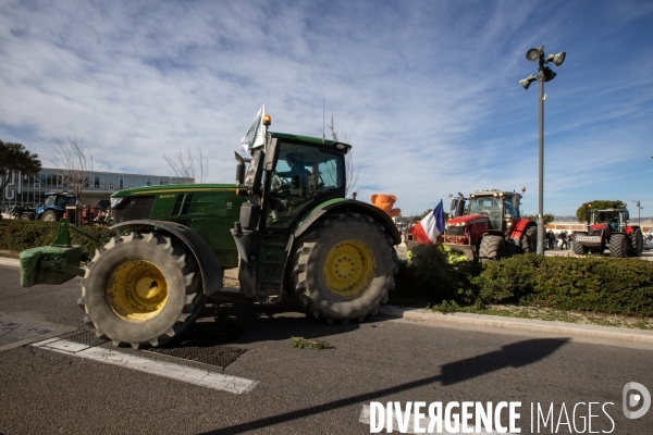Manifestation des agriculteurs à Marseille