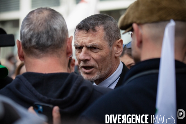 Manifestation des agriculteurs à Marseille
