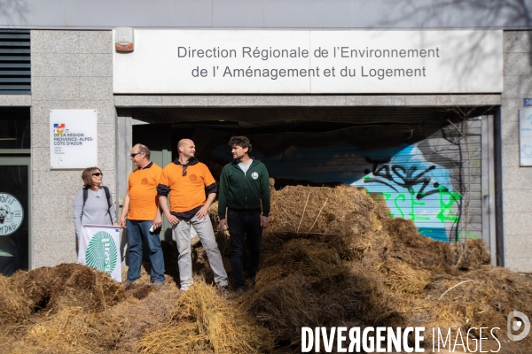 Manifestation des agriculteurs à Marseille