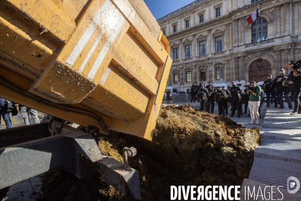 Manifestation des agriculteurs à Marseille