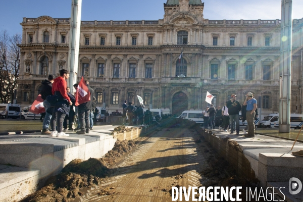 Manifestation des agriculteurs à Marseille