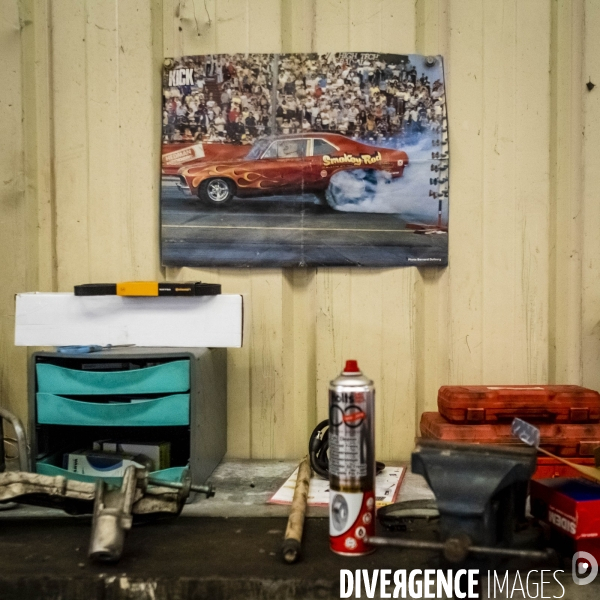 Garage solidaire MobilHub a la Courneuve en Seine Saint Denis.