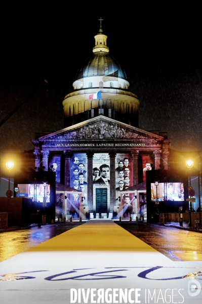 Cérémonie d’entrée au Panthéon de Missak Manouchian