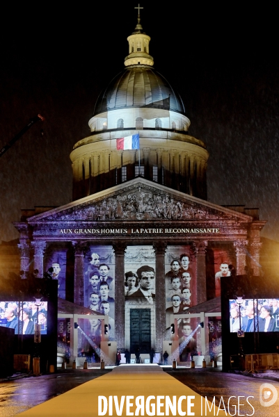 Cérémonie d’entrée au Panthéon de Missak Manouchian