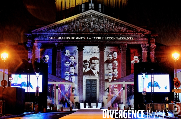 Cérémonie d’entrée au Panthéon de Missak Manouchian