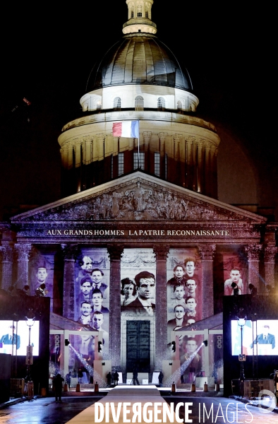 Cérémonie d’entrée au Panthéon de Missak Manouchian