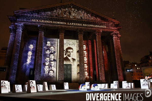 Missak et melinee  manouchian au pantheon