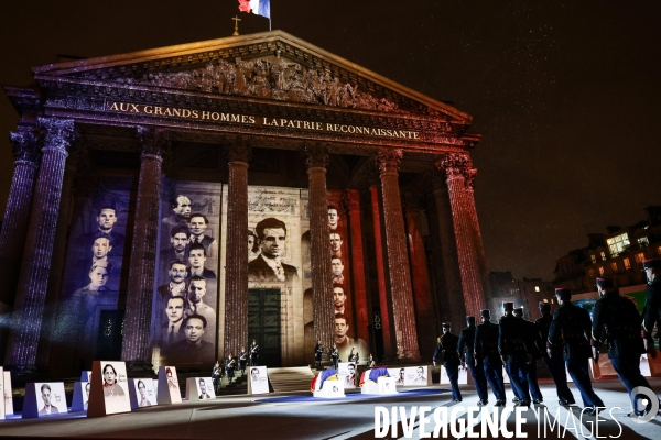Missak et melinee  manouchian au pantheon