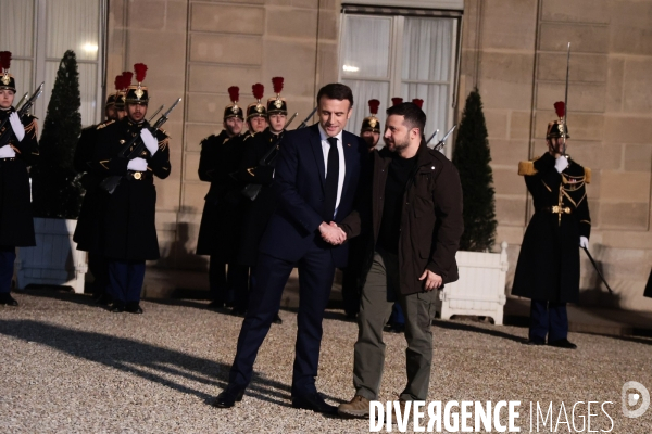 MACRON-ZELENSKY - Signature de l’accord bilatéral