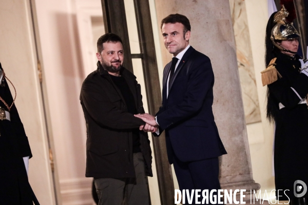 MACRON-ZELENSKY - Signature de l’accord bilatéral