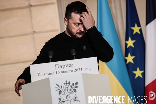 MACRON-ZELENSKY - Signature de l’accord bilatéral