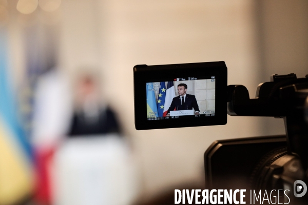 MACRON-ZELENSKY - Signature de l’accord bilatéral
