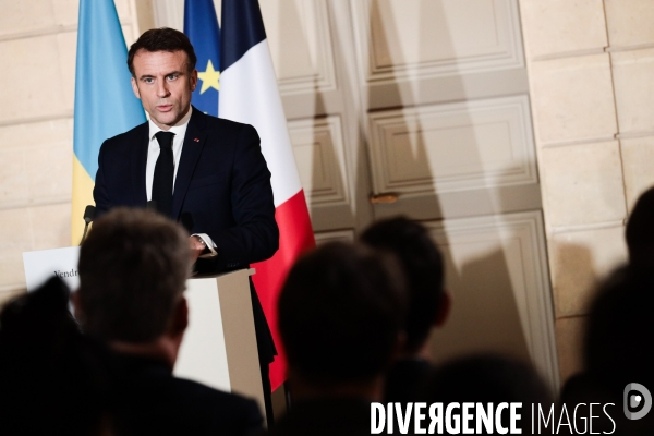 MACRON-ZELENSKY - Signature de l’accord bilatéral