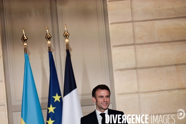 MACRON-ZELENSKY - Signature de l’accord bilatéral