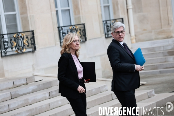 Gouvernement Attal - Conseil des ministres du 14 fevrier 2024