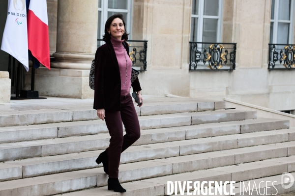 Gouvernement Attal - Conseil des ministres du 14 fevrier 2024