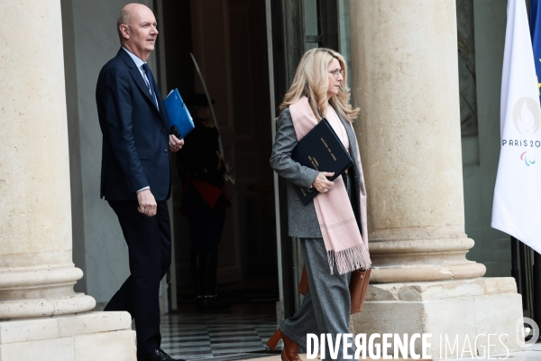 Gouvernement Attal - Conseil des ministres du 14 fevrier 2024